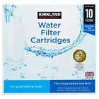 10 Filter Kirkland Signature Water Filter Cartridges for Brita Pitchers