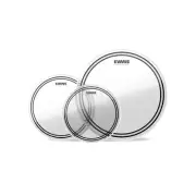 Evans EC2 Tompack, Clear, Fusion (10 inch, 12 inch, 14 inch) Tom Drum Heads