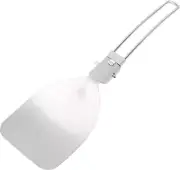 Folding Spatula Turner, Outdoor Portable Stainless Steel Cooking Turner with Fol