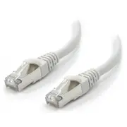 Alogic 10M Grey 10G Shielded Cat6A Network Cable C6A-10-Grey-Sh
