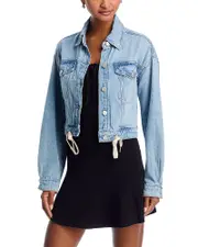 Blanknyc Drawstring Denim Jacket