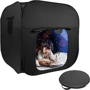 Pop-up Sensory Tent 47.2" x 47.2" x 47.2" with Carrying Bag, Portable Sensory Tent for Kids with Autism ADHD SPD, Calm Down Tent for Children Play, Relax, Reduce Anxiety & Improve Focus