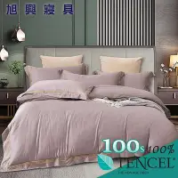 在飛比找Yahoo!奇摩拍賣優惠-【旭興寢具】TENCEL100%100支素色天絲 加大6x6