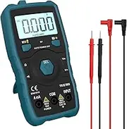 Hanmer Multimeter, Auto-Ranging Digital Multimeter, Electrical Tester with NCV,True RMS 4000 Counts AC/DC Voltmeter Ammeter Ohmmeter, Resistance, Live Line Digital Testers with LCD Backlight.