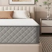 [PurrJoys] Double Mattress,10 Inch Hybrid Memory Foam Full Size Mattress, Full Bed Mattress in a Box Pressure Relief & Firm Mattress Double Size