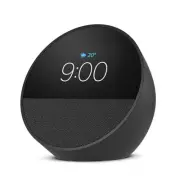 [New] Echo Spot (released in 2024) - Smart alarm clock with Alexa, vivid sound |