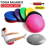 Yoga Wobble Yoga Balance Cushion Air Disc Wobble Stability Ankle Knee Strength