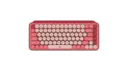 Logitech POP Keys Wireless Mechanical Keyboard Heartbreaker Rose
