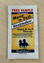 Mane N Tail Hoofmaker Hand and Nail Therapy Moisture Sample - 4 gm