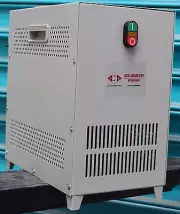 ARC008 Rotary phase converter 8 HP w soft starter, 1Phase 240V to 3Phase 415V