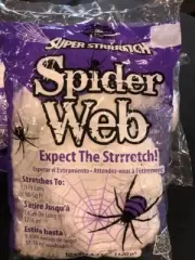 HALLOWEEN - Spider Webs - BRAND NEW SEALED