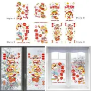 Chinese New Year Window Clings 2025 Snake Static Clings Dining Room Sticker