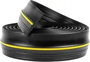 AcbbMNS 10Ft Universal Garage Door Bottom Seal Strip Threshold Floor Buffering Sealing Rubber Strip Waterproof Seal Strip Weather Stripping, Wide 80mm Hight 18mm