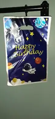 Outer Space Theme Happy Birthday Gift Bags 40 Piece Party Bags Candy Treat Bags