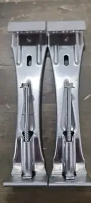 6inch Gutter Hangers (*60Pcs*) with Pre-Inserted Quick Screw Gutter Clips DEAL!