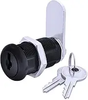FJM Security MEI-8500A-BLK-KA (MEI-8500A-BLK) Disc Tumbler Cam Lock, 5/8" Cylinder, Keyed Alike, Black, MEI-8900A-BLK-KD