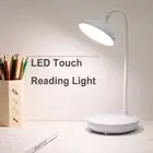 Table Lamps USB Rechargeable Lights LED Touch Reading Light Dimmable Desk Lamp