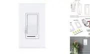in Wall Dimmer Switch for LED Light/CFL/Incandescent,3-Way Single Pole