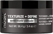 Rusk Semi - Matte Pomade for Unisex 3.4 oz Pomade