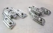 2 NEW Blum Cabinet Hinge 4.5mm Frame Base Mounting Plate 175H600-01 (Cam Adjust)