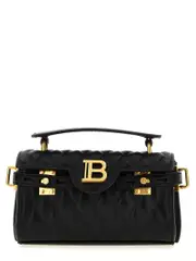 [Balmain] Balmain-B-Buzz Dinasty 19 Borse A Mano Nero-Donna OS Black