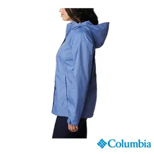 【Columbia 哥倫比亞 官方旗艦】女款-Omni-TECH防水外套-藍色(URR24360BL / 2022年春夏商品)