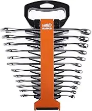 Bahco Metric Flat Combination Wrench 12 Pieces Set, 9-18 mm Size, Gray (111M/SH12)