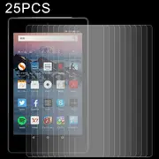 25-Pack Tempered Glass Film For Amazon Kindle Fire Hd 8 2018