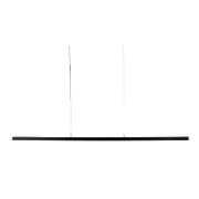 Oriel Lighting Shard Slimline Tricolour LED Pendant Light Black 1500cm