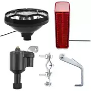 Bike Light Bicycle Motorized Bike Friction Generator Dynamo Headlight Tail1693