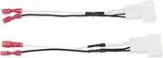 Suesacy 2Pcs Car Tweeter Dash Front Speaker Wire Harness Cable Adapter Fit for 2016 2017 2018 2019