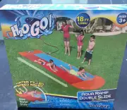 New H2OGO! Double Aqua Ramp Slide Water Slide- FAST FREE SHIPPING VIA UPS GROUND