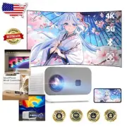 Ultra Bright Mini Projector 20000lm with Native 1080P & WiFi/Bluetooth Support