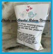 Dusting & Matting powder for `Reborn Dolls ~ to matte or maintain silicone baby~