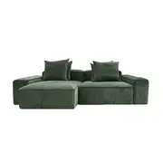 [James Lane] Riley Muse Forest Modular Sofa - 2 Seater Chaise
