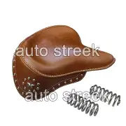 Indian Chief Scout Drifter 1500 800 Gilroy Roadmaster Bobber Solo Seat Tan Brown