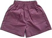 [Generic] Boys Exercise Clothes Toddler Boys Shorts Summer Casual Daily Shorts Pocket Casual Outwear Fashion for Children Clothing Features Toddler Girl 5t