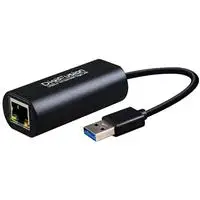 在飛比找良興EcLife購物網優惠-伽利略 USB3.0 Giga Lan 網路卡 鋁合金(黑)