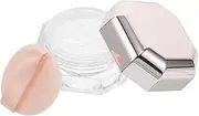Mini Portable Powder Box Travel Makeup Sponge Case Empty Makeup Containers Mini Puff Holder Sturdy Plastic Case