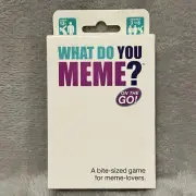 WHAT DO YOU MEME? On The Go - Bite-sized game for Meme-lovers Car Games New
