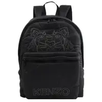 在飛比找ETMall東森購物網優惠-KENZO 5SF300 刺繡虎頭尼龍後背包.黑 大