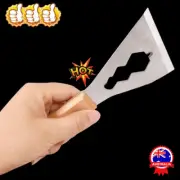 Multifunction Putty Knife with Wooden Handle Steel Thickened Plaster JC