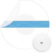 40Pack Freestyle Libre Sensor Covers Latex-Free Medical Adhesive Patches for Libre 2 Precut CGM Tape With No Glun On The Center Waterproof and Strong Stick for Long Stay