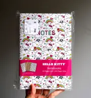 Hello Kitty Pack of 3 Notebooks 2024 RAINBOW 80 Page