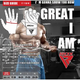 英國 RDX 終極健美運動 皮革止滑健身手套 皮革進化版 X3 LEATHER LIFTING GLOVES