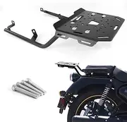 [REARACE] Motorcycle Rear Luggage Rack Fit for Royal Enfield Meteor 350 2021-2025 Rear Top Rack Plate Rear Storage Rack Cargo Carrier