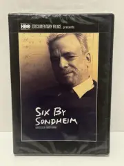 Six By Sondheim (DVD, 2014) - HBO Documentary- James Lapine - Brand New Sealed