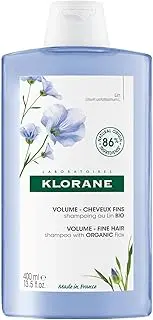 Klorane Volumising Shampoo with Organic Flax 400ml - Fine and Flat Hair