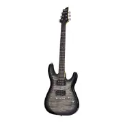 Schecter C-6 Plus 6-String Electric Guitar (Right-Hand, Charcoal Burst) CB