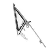 Vent Window LEFT Clear 1968 Mustang (for: Ford)